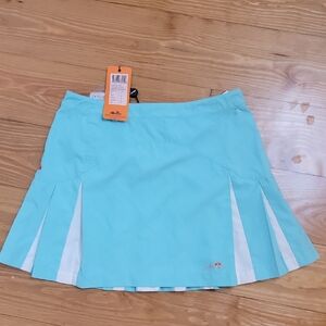 Ellesse Aqua and White Mini Skirt, tennis Pickleball